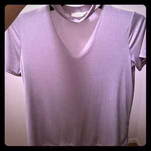 Lavender Top Short Sleeve